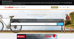 Desktop Screenshot of donedeal.ie